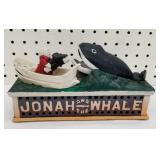 Cast iron mechanical Bank - Jonah and the Whale