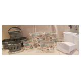 All new shower totes, waste baskets, winter totes