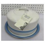 Awesome enamelware covered cake plate Inspired by