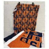 Syracuse fabric lot with 1 Syracuse Orange