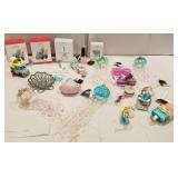 Hallmark keepsake ornaments, Glass mermaid,