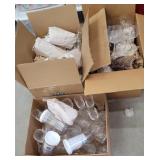 3 boxes stemware & glasses - still wrapped from