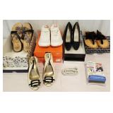 Nike sneakers size 8, sandles sizes 7, heels 7m