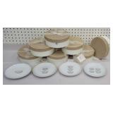 Cupcake dessert plates 7 sets of 4