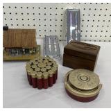 Neat trinket boxes and 2 sets of brand new pen &
