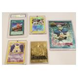 Pokémon cards, Troy aikman card, the intimidator,