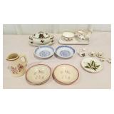 Small china - Lefton Christmas, tea set,