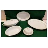 Nippon dishes, platters, vegetable dish, butter