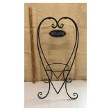 Welcome plant stand