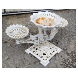 Cast iron plant stand