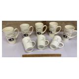 8 new coffee mugs - camper & whale