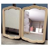 Pair mirrors 22"32"