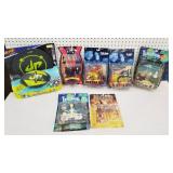 Action figures, wild wild West, Hercules,