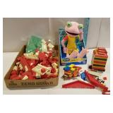 Playskool frog, LEGOS