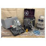 3 projectors - American Optical, Kodascope &