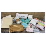 New kitchen & bath towels, bedding etc