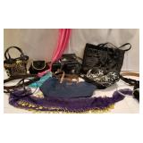 Purses, Calvin Klein, belts, scrafs, etc