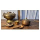 Copper and brass items