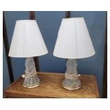 2 - Glass lamps
