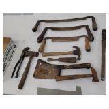 Draw shaves, cleaver etc