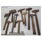 Hammers, hatchet, mallots
