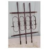 Iron fence piece 42x30