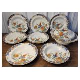 8pcs wood & sons china - England