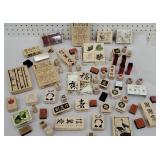 Clear Tub of Crafting Stampers