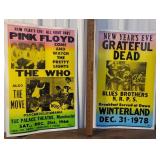 2 Poster - Grateful Dead and Pink Floyd