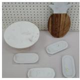 NEW Marble & Copper - Cake Server,