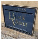 Framed Black Velvet Whisky