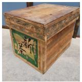 Oriental tea box 17"12"14"
