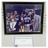 Patrick Ewing signed 8x10 photo with certificate