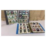 2 binders of baseball & football cards