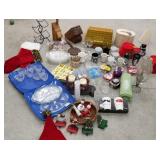 Huge lot of misc, items, Christmas stocking,