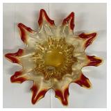 Pretty art glass bowl - Venice Italy