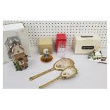 Dickens village series, courier and Ives American