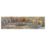 Character glasses - Loony Toons, McDonalds,