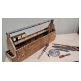 Tool tote with tools 31in long