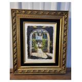 Sylvia Joyce 1973 New Orleans painting on wood