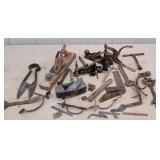 Block planes, stamper, old hardware miscellaneous
