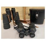 2 pairs of binoculars - Atcolux & Jason
