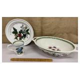 Portmerion bowl, plate & mug