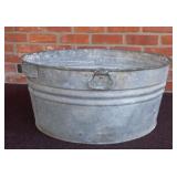 Vintage Galvanized 25"x11" Farm House Country