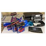 Polaroid Automatic 250 land camera w/ film