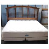 Sealy posturepedic latex king size mattress and