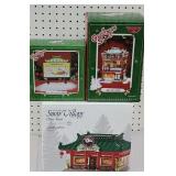 3 Dept. 56 Christmas Village Pieces in original