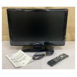 22" Haier tv w/ remote & manual
