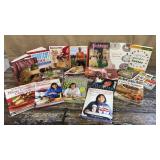 Box of nice cookbooks