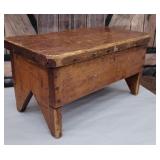 Early footstool/bench